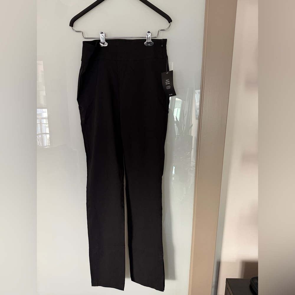 Slim-fit Super Stretch Slit Pants - Picture 5 of 6